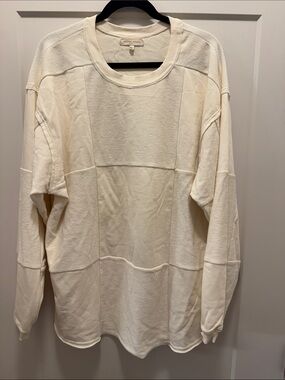 Gilded Intent Oversized Patchwork Crewneck Sweatshirt. XL. GUC!